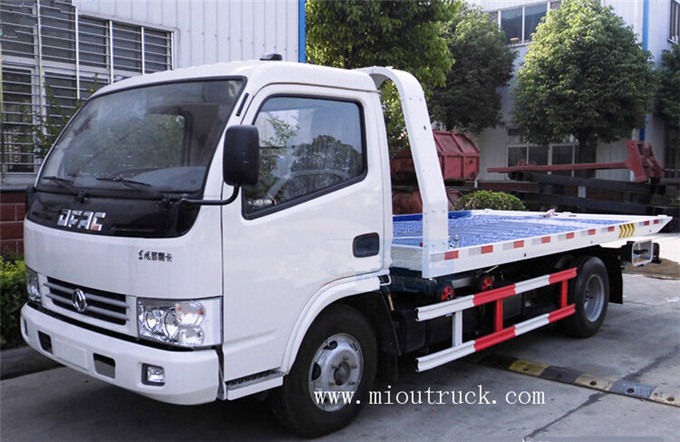 4 Tons Dongfeng road rescue vehicle chinese tow truck manufacture for sale