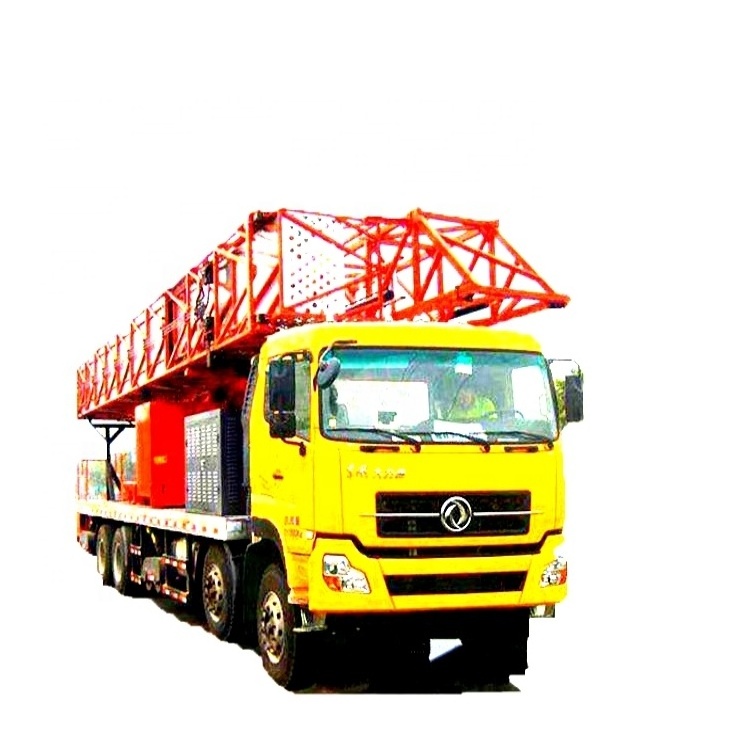 Dongfeng bridge inspection truck and operated vehicle