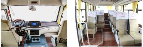 China Dongfeng Small and medium-sized commercial bus  Operating bus for sale