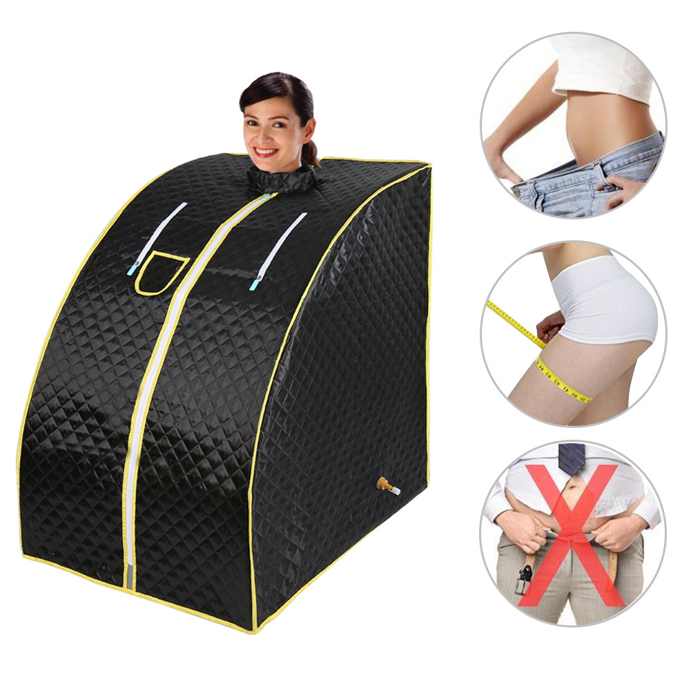 MIQMI Slimming Heating Sauna For Weight Loss Detox Sweat Sauna Case With Arms Out Sauna-box Steam Rooms 1 Person Use