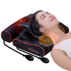 Double airbag cervical spine massage pillow neck waist shoulder full body multifunctional household massager