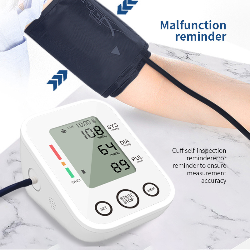 SZMIQU tensiometro electricity blood pressure monitor digital sphygmomanometer Upper Arm blood pressure machine