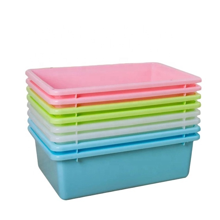 Good Quality Parts Storage Bin Boxes Plastic Warehouse and Picking Bins Clothing Carton Injection Multifunction Europe Rectangle