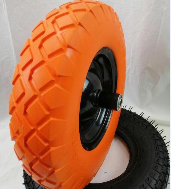 MRC Diamond Wheels Rubber Tyre In Weelbarrow pneumatic tire with steel rim 4.00-8