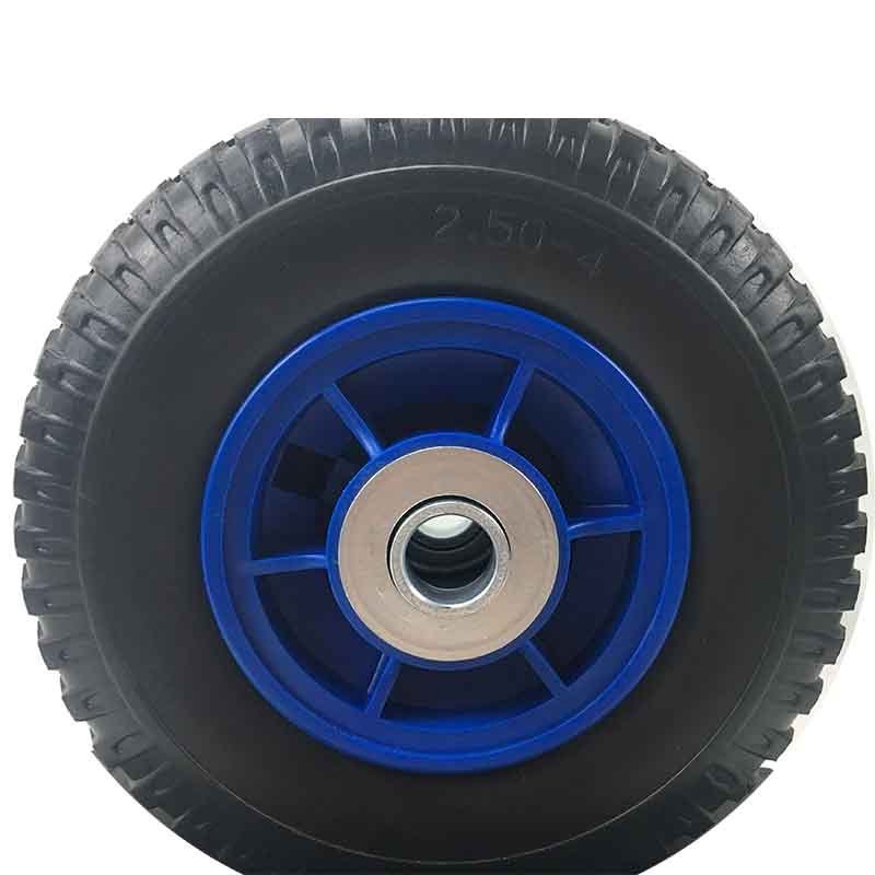 250-4 Pu wheel/rubber foam filled tyres for wheel barrow