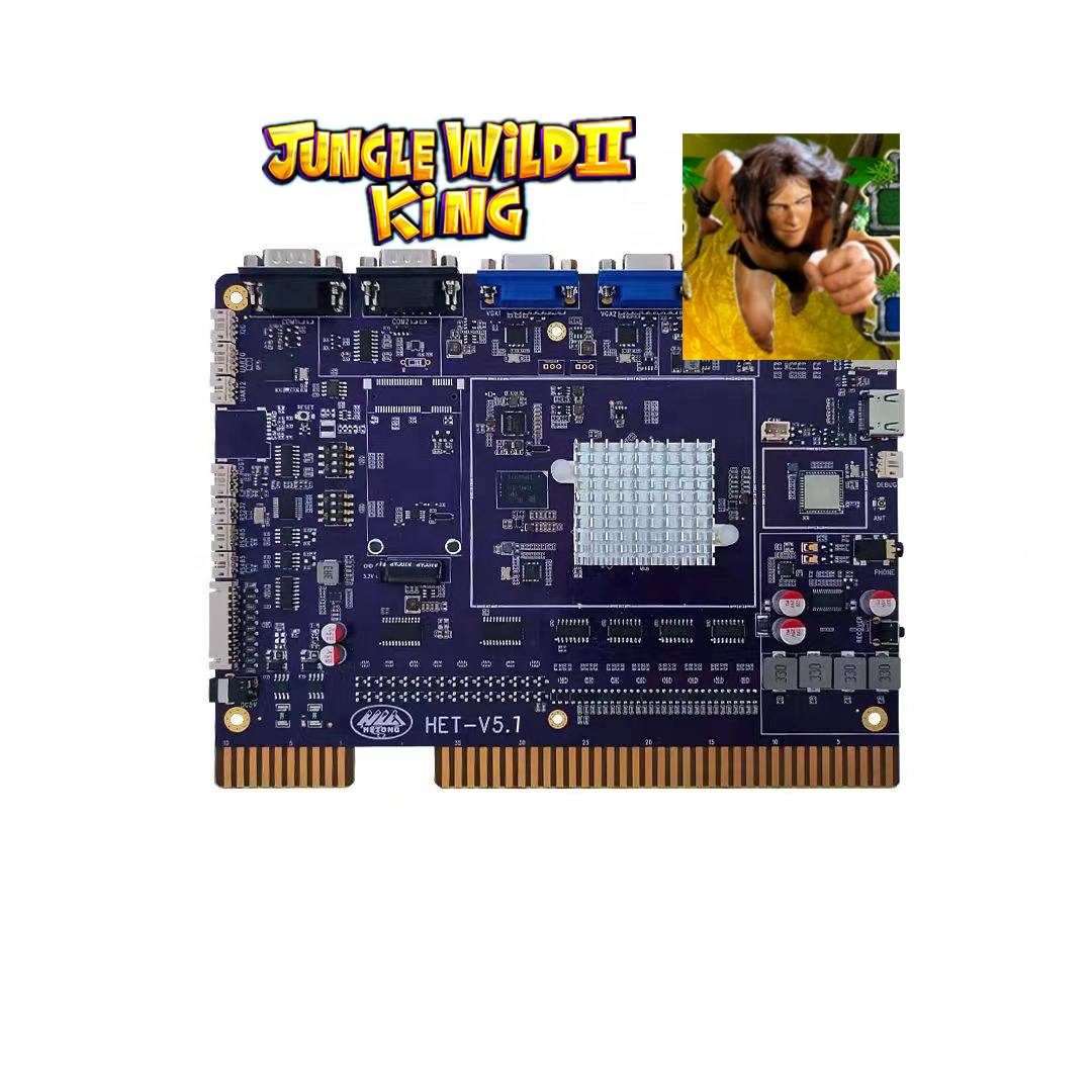 jungle wild king PCB America popular video game for game room touch monitor skill game machine board