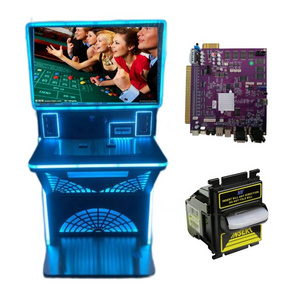 OEM 2023 New ICT Pot Of Gold gaming machine 27 inch Touch Screen Small Game Cabinet With Bill Acceptor