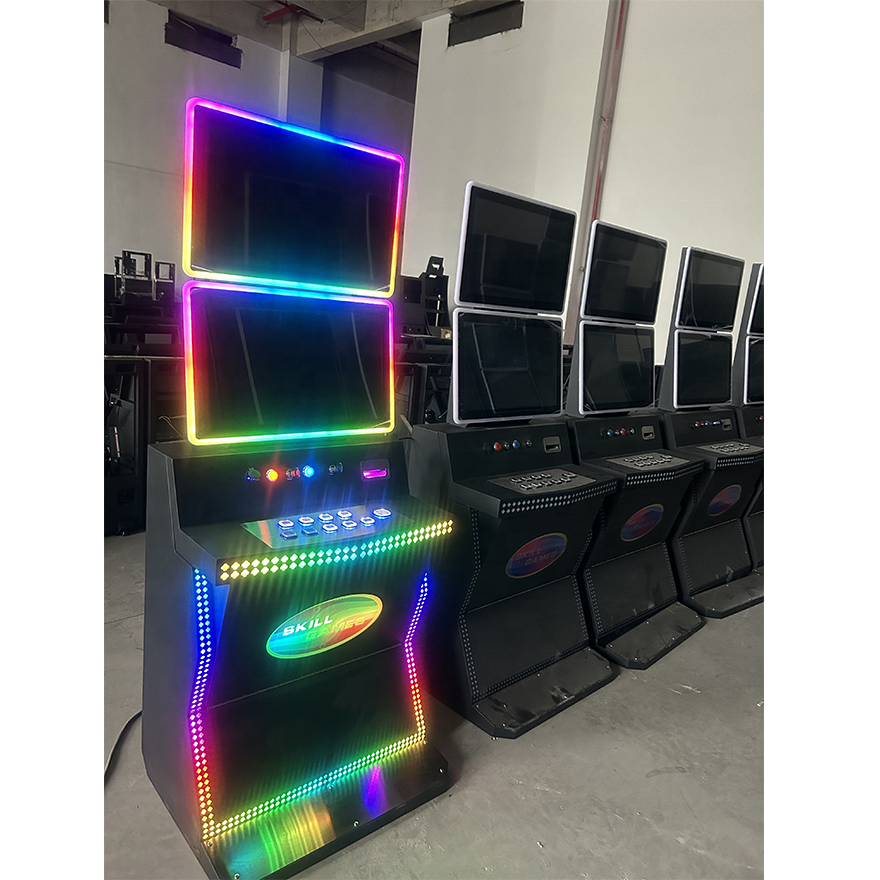 New Style PCB Game Board Horizontal Touch Screen Coin Acceptor Multi Coin Mini Arcade Game Machine Cabinet