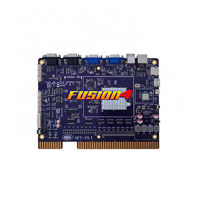 FU SION4 PCB board is popular and the program is stable for use in game machine cabinets