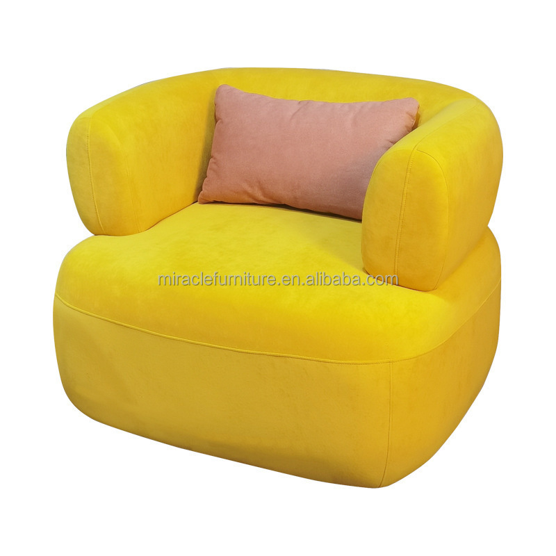 Customization Modern Design Comfy Chairs Tufted Velvet Accent Chairs For Living Room Bedroom