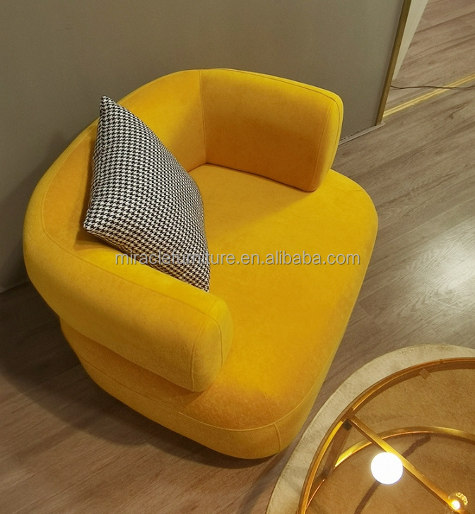 Customization Modern Design Comfy Chairs Tufted Velvet Accent Chairs For Living Room Bedroom