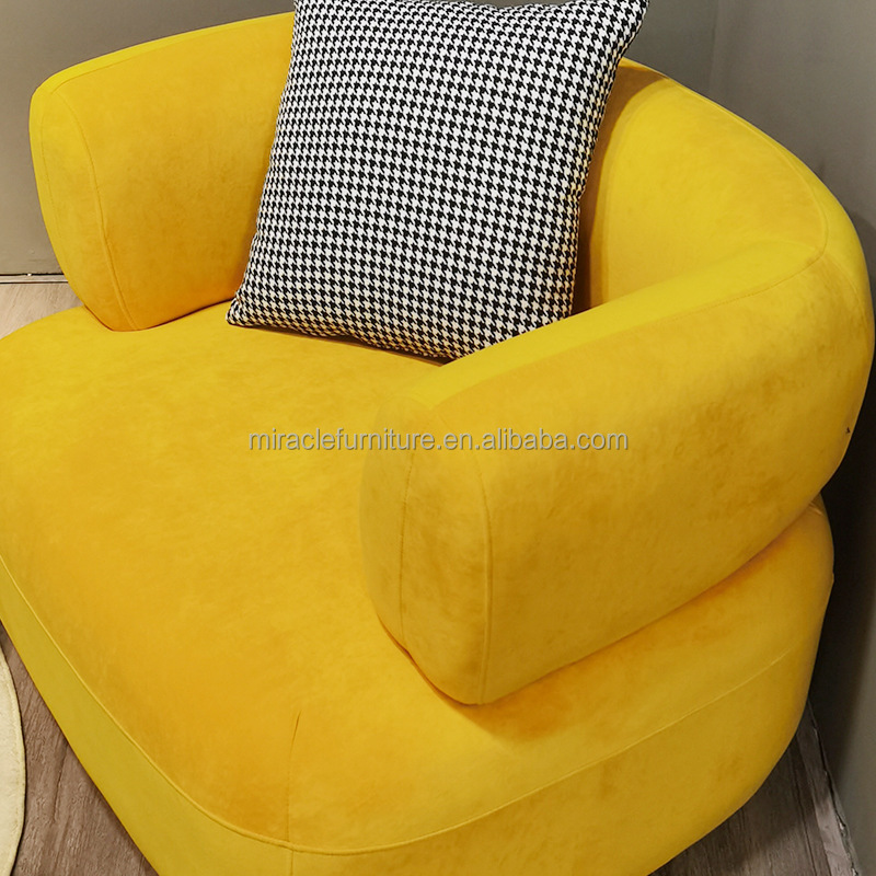 Customization Modern Design Comfy Chairs Tufted Velvet Accent Chairs For Living Room Bedroom