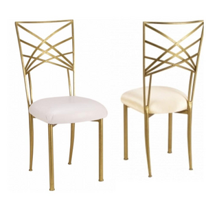 Wholesale Rental Tiffany Wedding Chair Banquet Chiavari Chairs Stackable Upholstered Dining Chair For Hotel Event Party