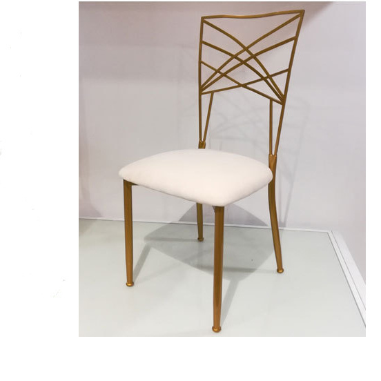 Wholesale Rental Tiffany Wedding Chair Banquet Chiavari Chairs Stackable Upholstered Dining Chair For Hotel Event Party