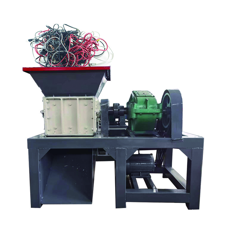 Miracle S800 Automatic Hot Sell Tire Shredder Machine For Car Tire Crusher Recycling Plant Waste Cartoon Cardboard Shredder