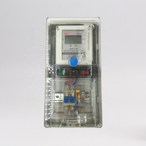 Single phase electric prepaid meter box