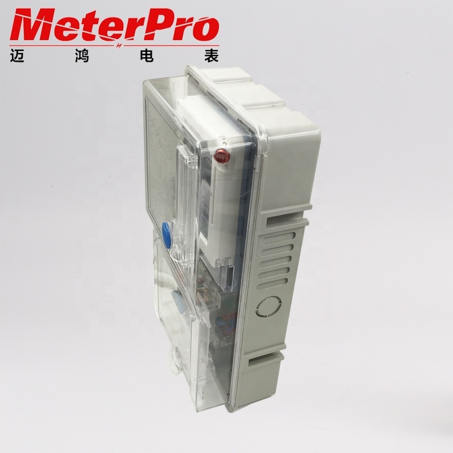 Single phase electric prepaid meter box