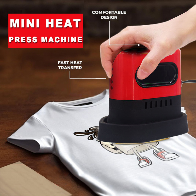 Hand Held Sublimation Mini Heat Easy Press Machine Small Portable Custom Heat Press Machine for Heating Transfer