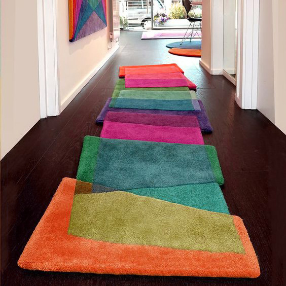 Creative Pink Custom Area Rug Non-slip Office Entrance DoorMat Decorative Carpet For Hotel Cafe Shop Restaurant Floor Mat