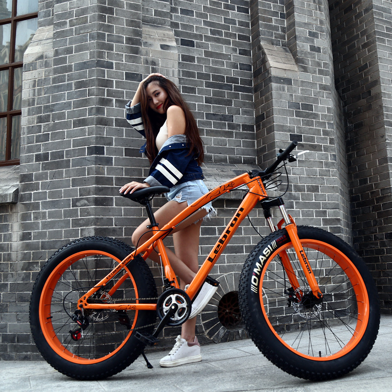 hot sale 20/24/26'' beach bike cruiser fat bicycle snow bicycle mountain bike with fat tire