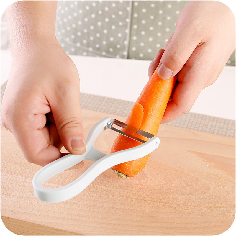 Dual Purpose Peeler Stainless Steel 2 In 1 Peeler Shredder Kitchen Small Fruit Vegetable Carving Tools Wholesale Logo