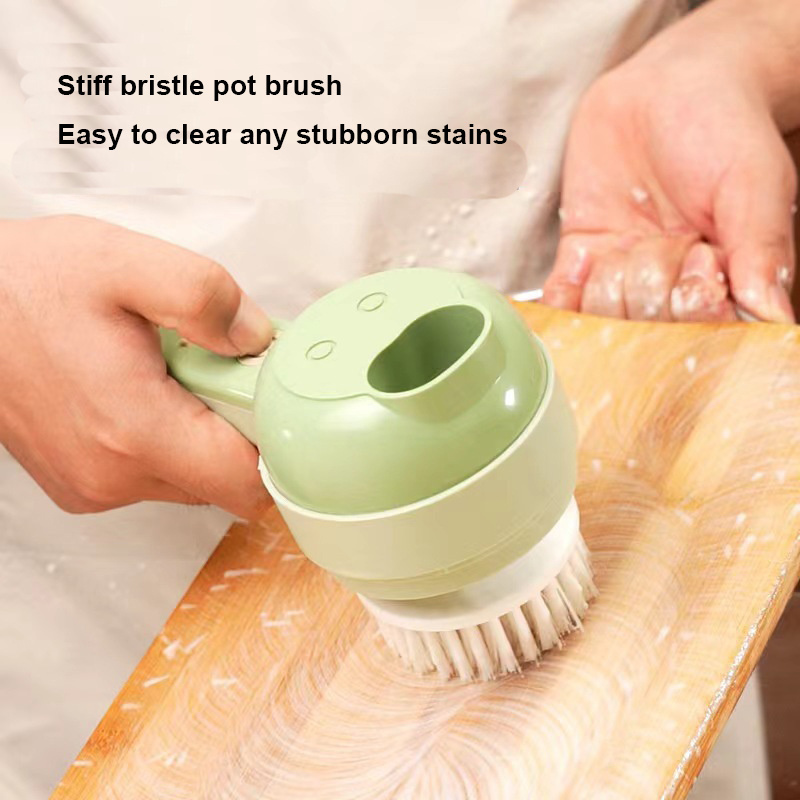 4 in 1 Portable Electric Vegetable Cutter Cup Slicer Electric Grater Set Cordless Mini Chopper Food Processor Fruit Dicer Cutter