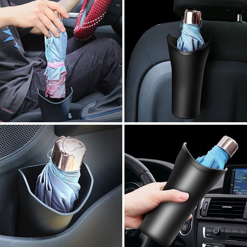 New Hot Items Car Stroge Box  Folding Plastic Bucket Holder For Umbrella