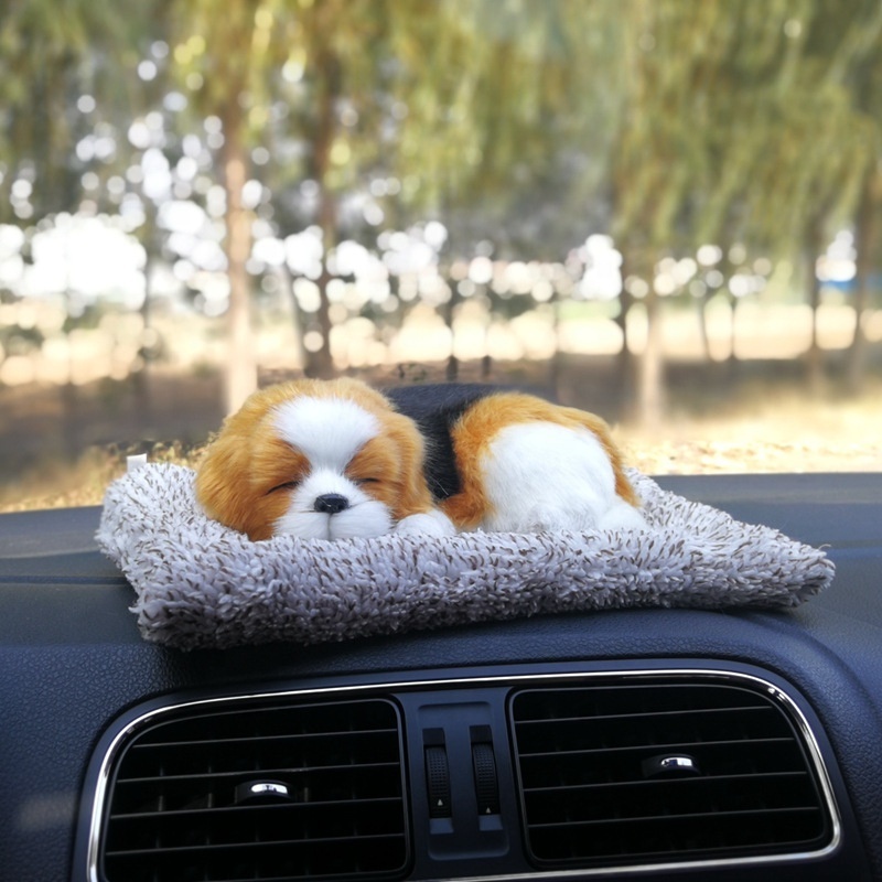 Universal Interior Cute Emulate Animal Decoration Car Dashboard Decoration Dog Toy Car Accessories Dog