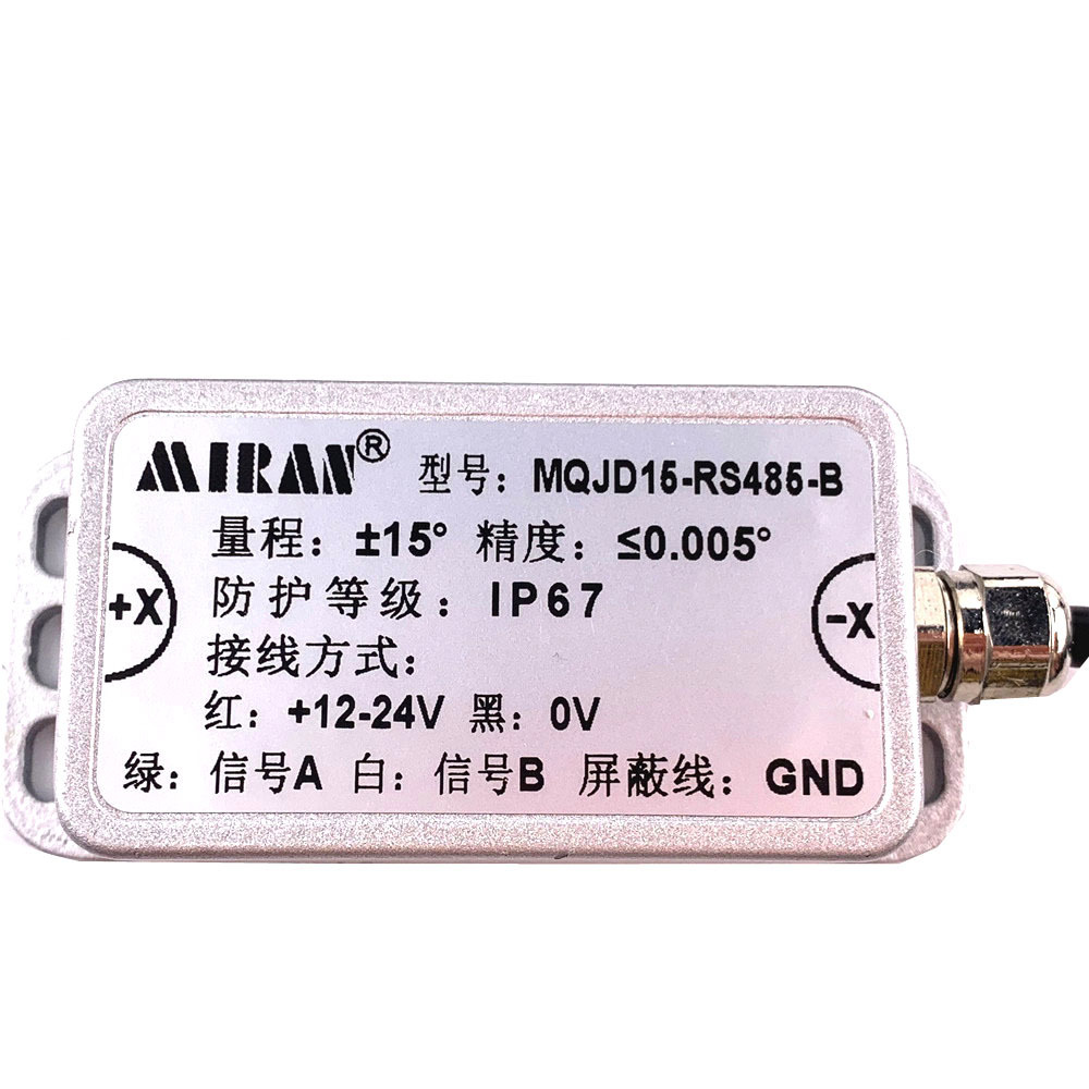 Miran high accuracy industry using inclinometer tilt angle sensors RS485 signal output