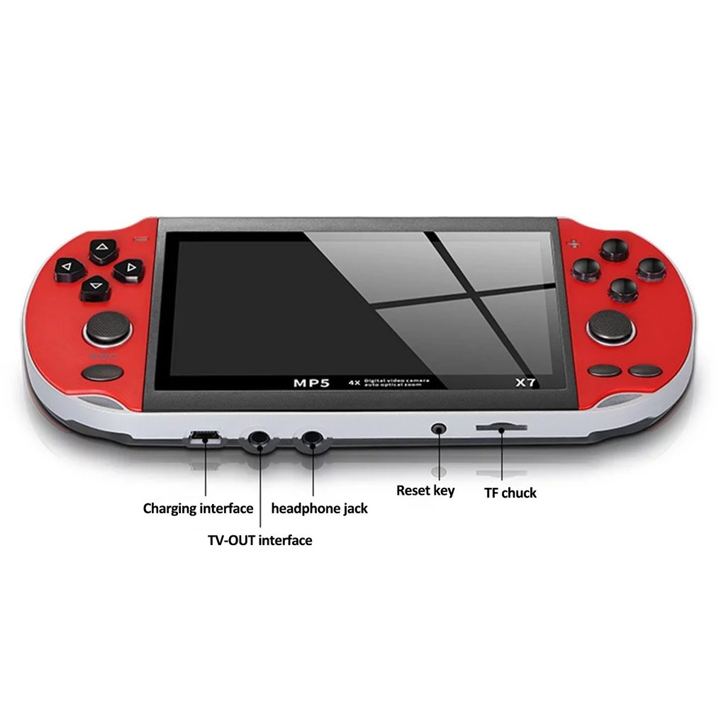 X7 Video Games Consoles Retro Classic 1000 in 1 Handheld Gaming Players x7 brick Game Box