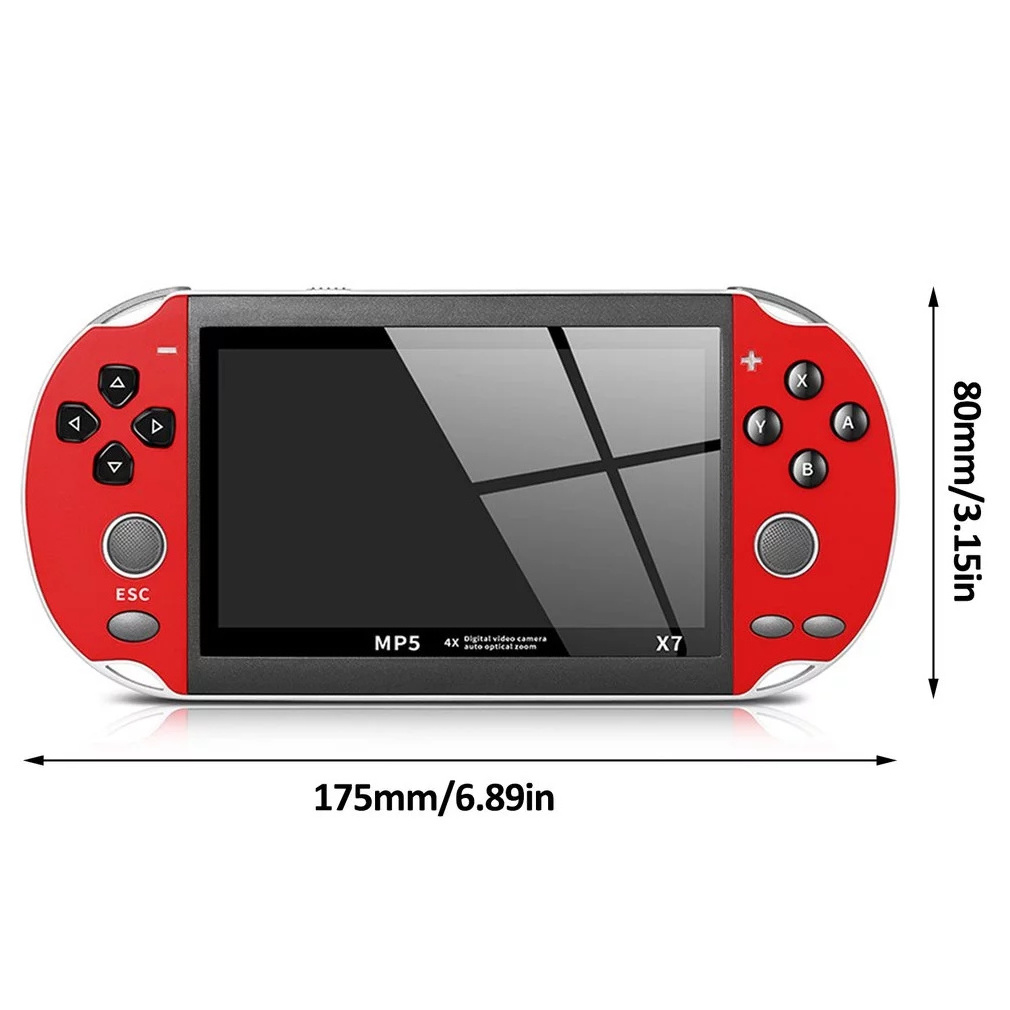 X7 Video Games Consoles Retro Classic 1000 in 1 Handheld Gaming Players x7 brick Game Box