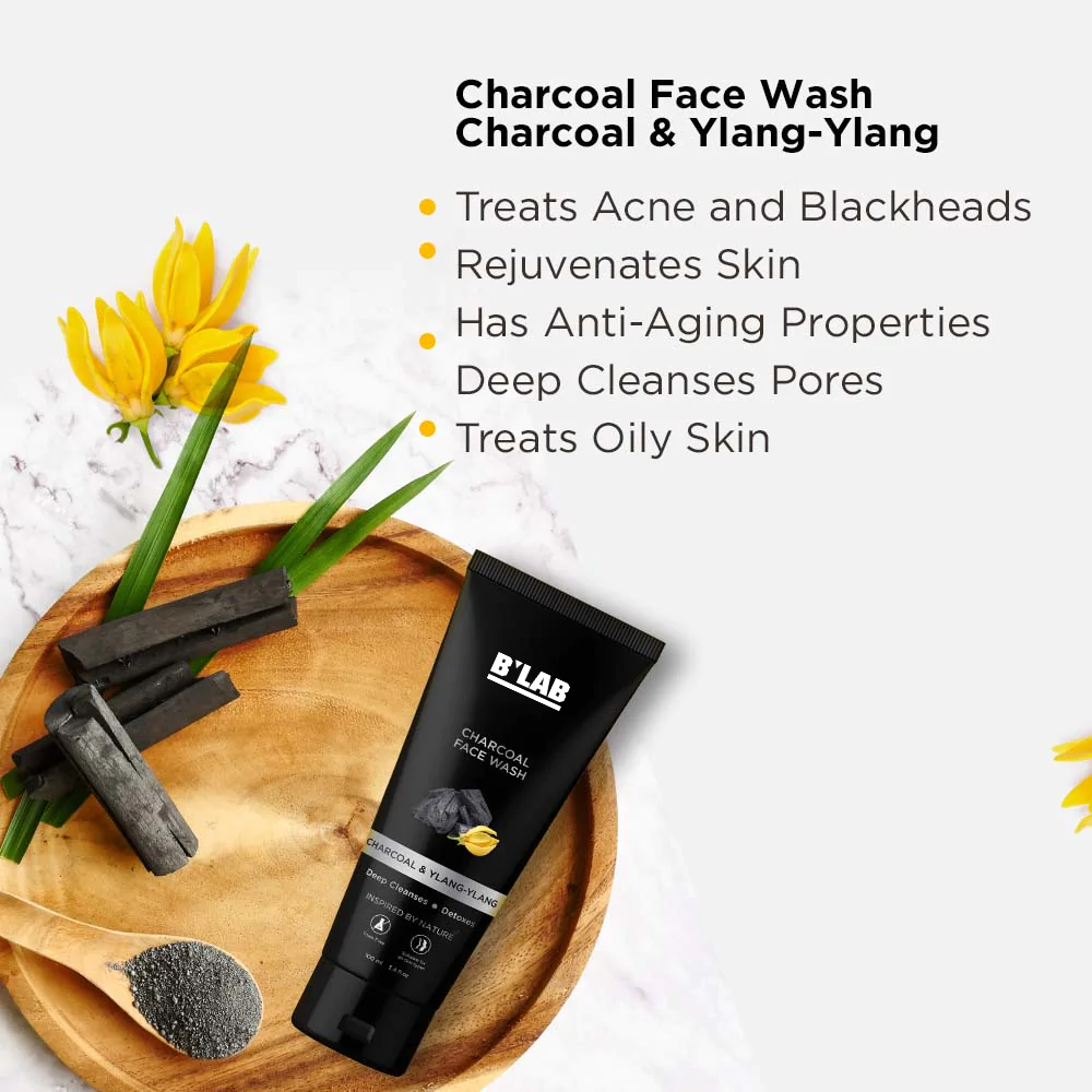 Deep Cleanse Gentle Face Cleanser Foaming Face Exfoliator Whitening Charcoal Face Wash For Men