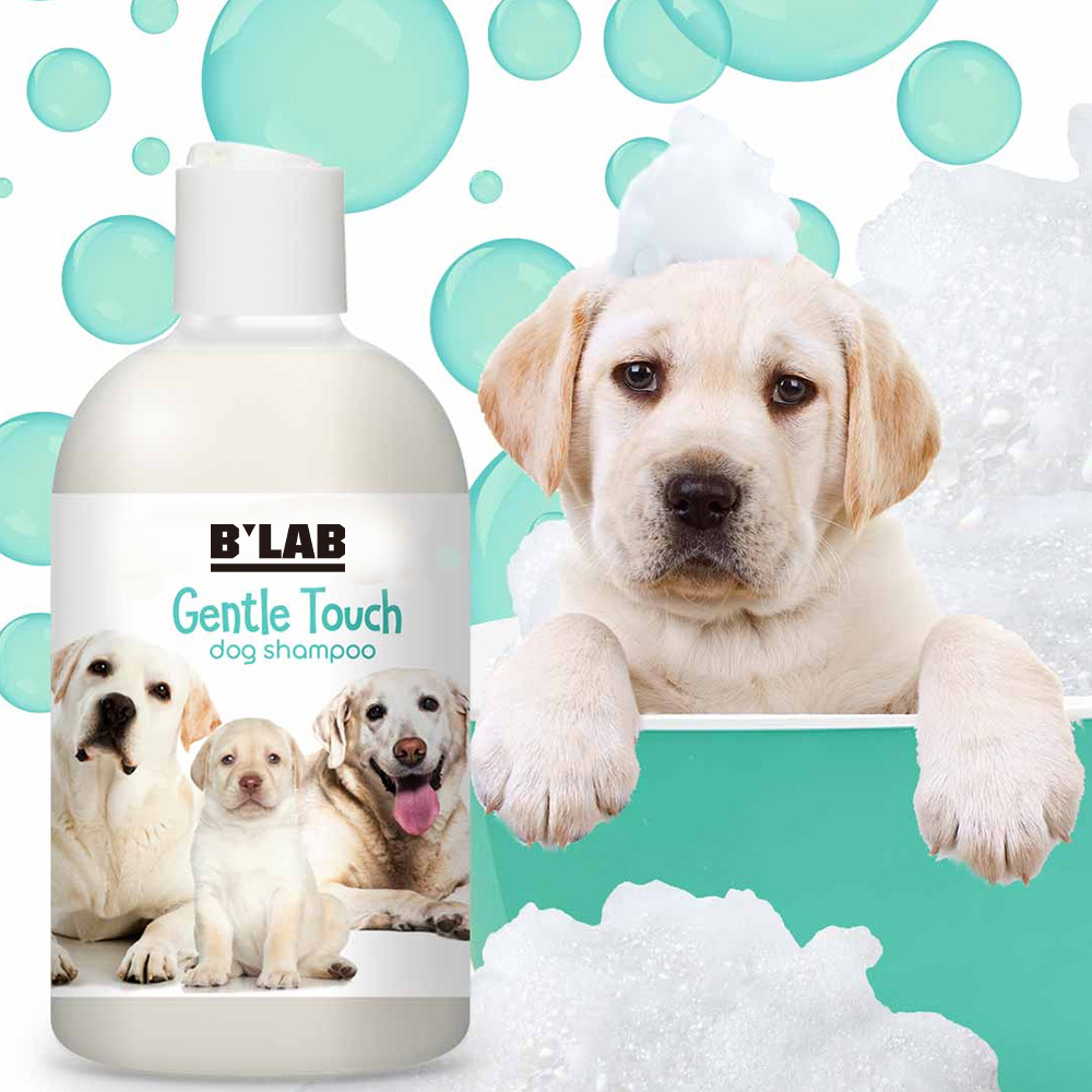 Private label pet products wholesale eco-friendly smooth mild deodorizing nourishing cleansing dog pet grooming shampoo