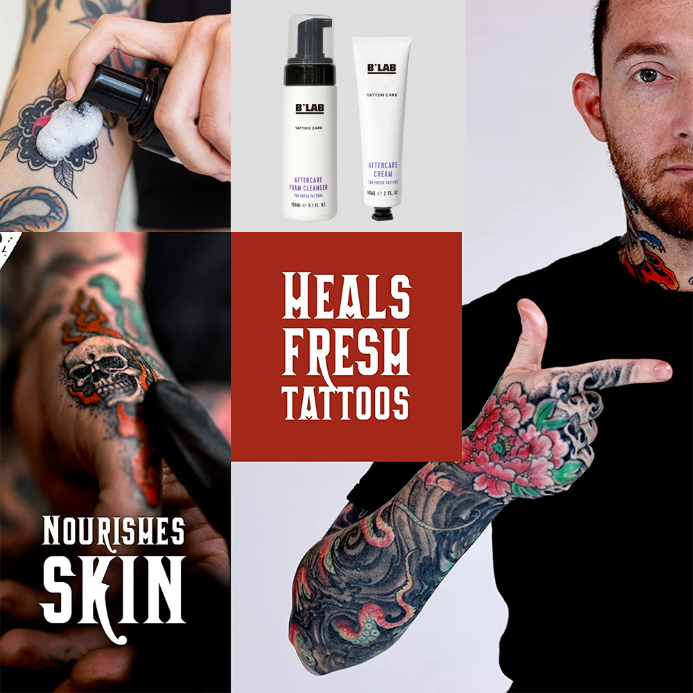 Wholesale Customized Packaging Logo Body Art Care Tattoo Butter Tattoo Removal Aftercare Cream