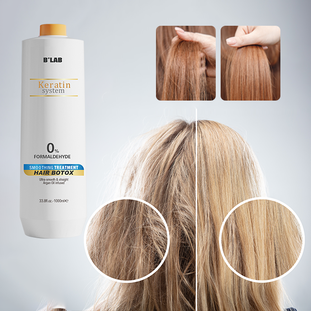 Best Professional Brazilian Nano Keratin Hair Straightening Treatment For Damaged Hair