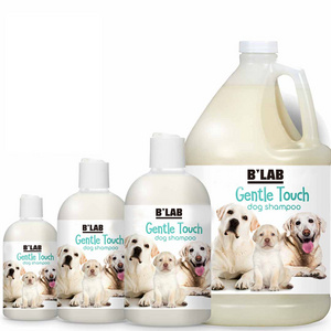 Private label pet products wholesale eco-friendly smooth mild deodorizing nourishing cleansing dog pet grooming shampoo