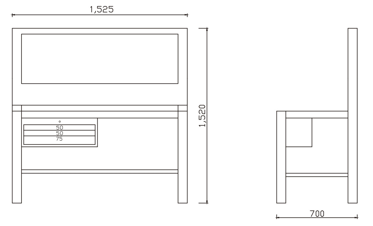 Metal Box With Workbench Key Lock Tool Box Tool Trolly Chest