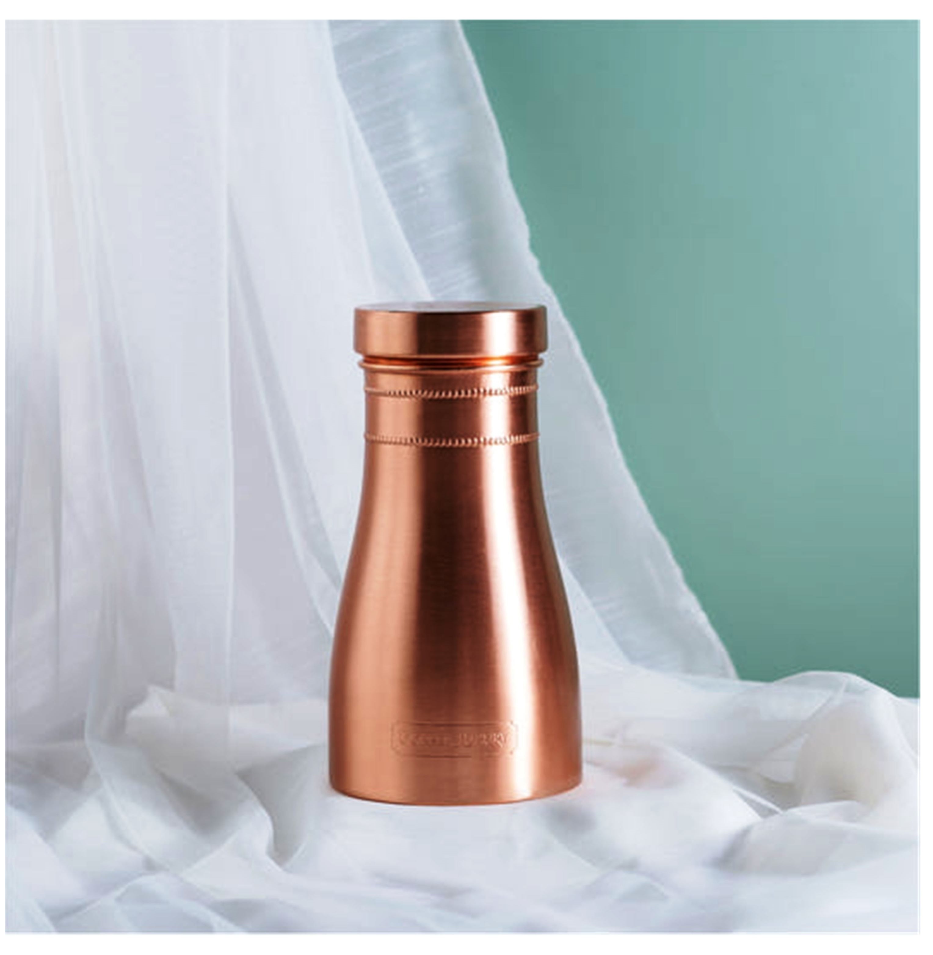 Lean Carafe Luxury Copper Water Bottle Pure Copper Water Copper Water Bottle Personalized Handmade Gift Moradabad