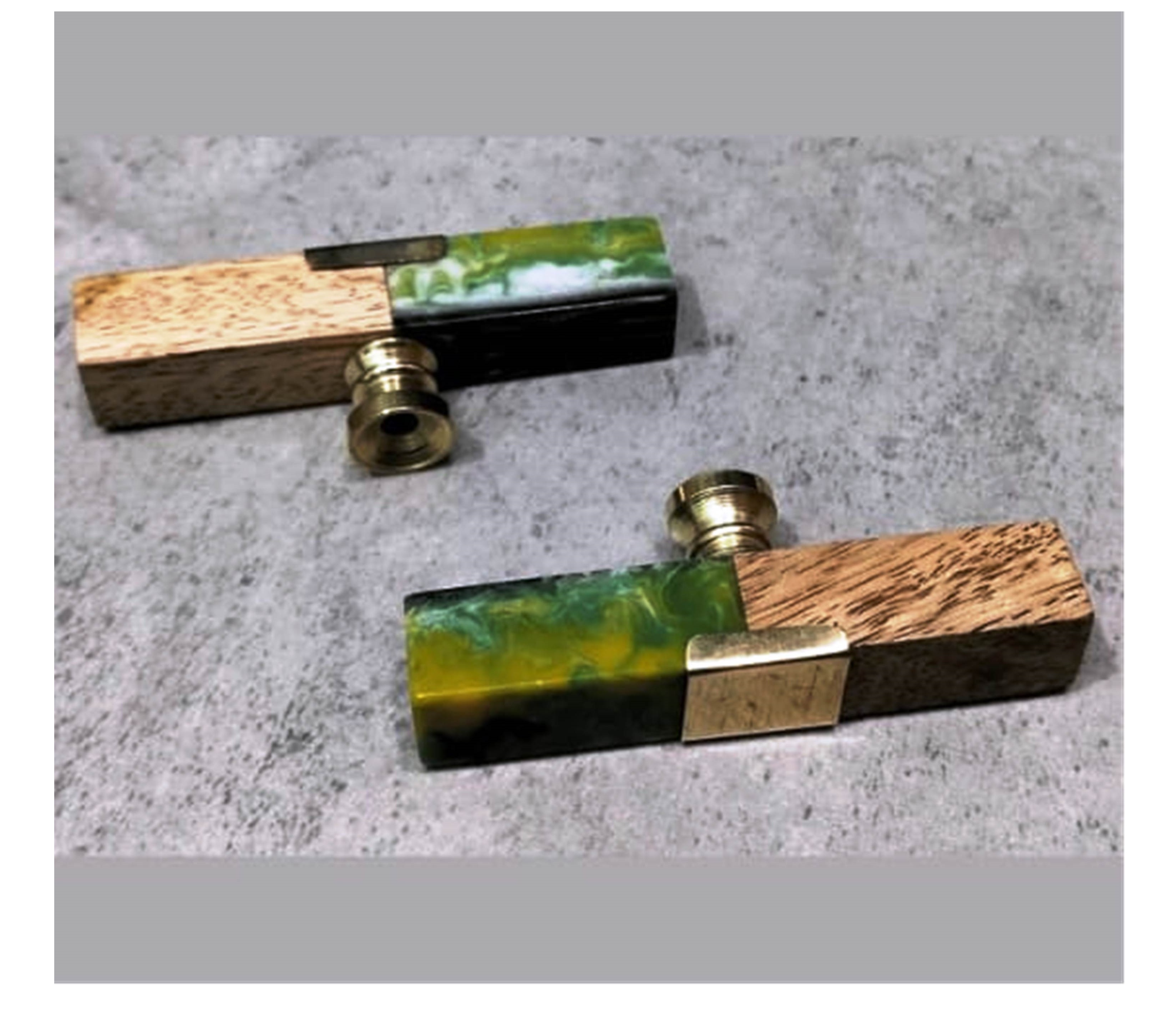 Rainbow design Resin Wood & MOP Cupboard Door Knob Drawer Pull  Luxury Wood Resin Metal Door Cabinet Knob Handle Made In India