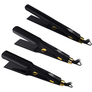 New MCH Wide Plate 480F 250C Degrees Keratin Treatment Fast Heating Flat Iron Nano Titanium Hair Straighteners