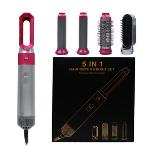 Multifunctional Blow Dryer Brush 5 In 1 One Step Hair Dryer Fast Hair Straightener Brush  Electric Hair Blow Dryer  Set