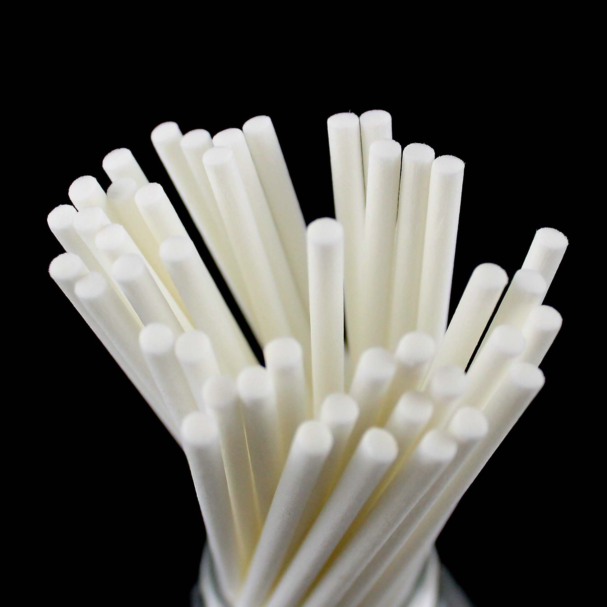 Stock 3mm 20cm 25cm Replacement Reed Diffuser Refill Stick White Black Glue Free Scented Stick For Home Fragrance