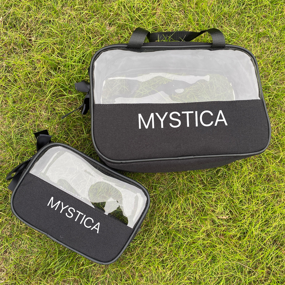 MR Transparent Travel Cosmetic Bag With Custom Logo Big Capacity For Makeup Essentials