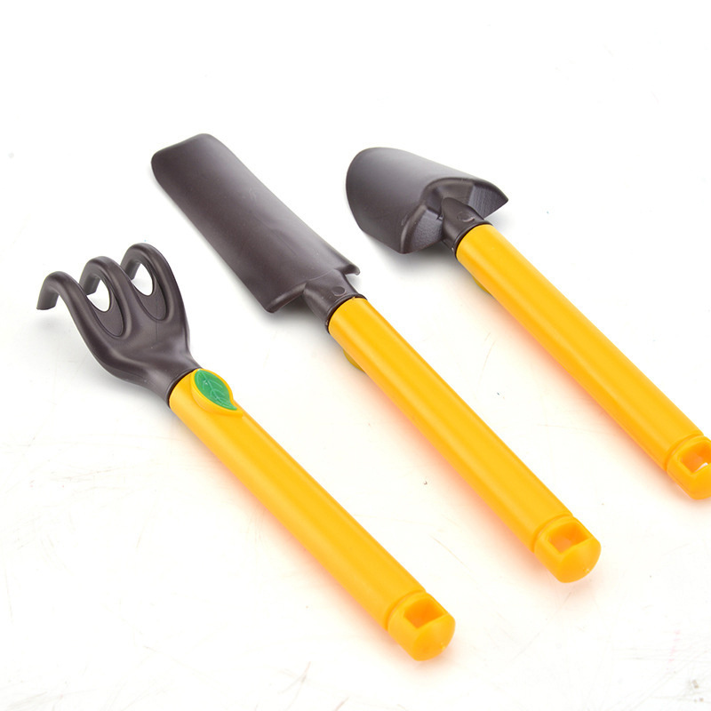 New Gardening Gadgets Long Short Shovel Rake Three-Piece Mini Flower Planting Tool Set