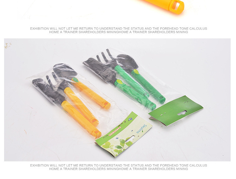 New Gardening Gadgets Long Short Shovel Rake Three-Piece Mini Flower Planting Tool Set