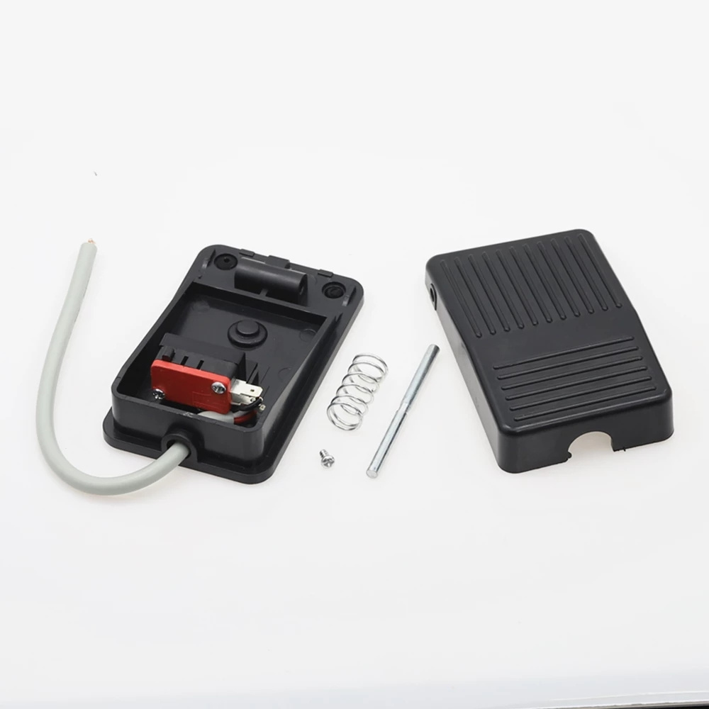 FS-1 Momentary Plastic Anti-skid Foot Switch 10A/250VAC NO+NC Electric Power Foot Pedal Switch