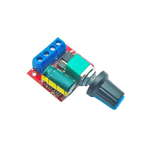 Mini 5A 90W PWM 12V DC Motor Speed Controller Module DC-DC 4.5V-35V Adjustable Speed Regulator Control Governor Switch 24V