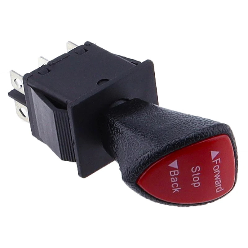 Forward-Stop-Back DPDT 6Pin Latching Slide Rocker Switch AC 250V 16A AC 125V 20A KCD4-604-6P Car Switch Accessories