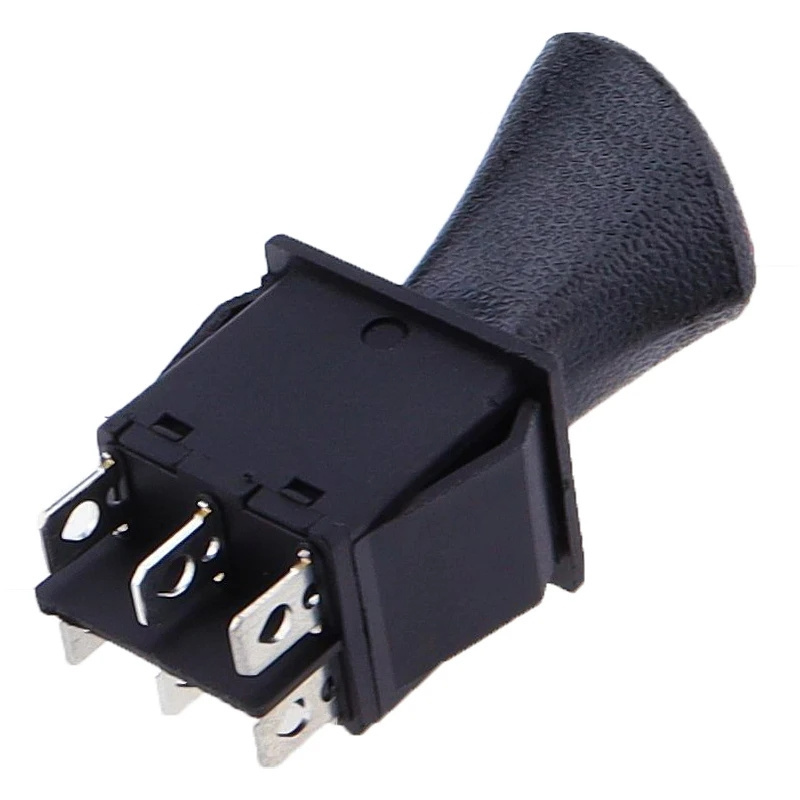 Forward-Stop-Back DPDT 6Pin Latching Slide Rocker Switch AC 250V 16A AC 125V 20A KCD4-604-6P Car Switch Accessories