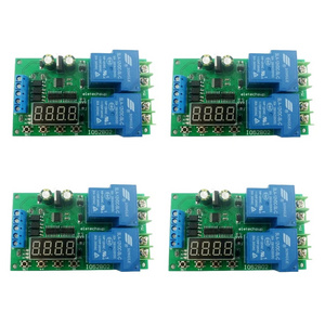 12V 30A Multifunction DC/AC Motor Controller Relay Board Forward Reverse Control Automatic Delay Cycle Start Stop Switch